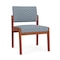 Lesro Lenox Armless Guest Chair, 22.5 in W 26 in L 31.5 in H LW1102 - alternate 1
